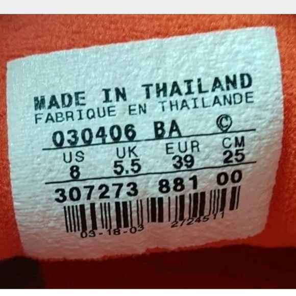 NIKE Ox [Low Top] Perforated Leather Sneakers - Picture 8 of 8